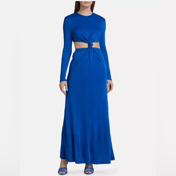 Farm Rio Cobalt Blue Knot Dress - Picture 2 of 8